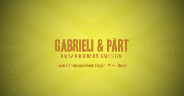 Gabrieli & Pärt